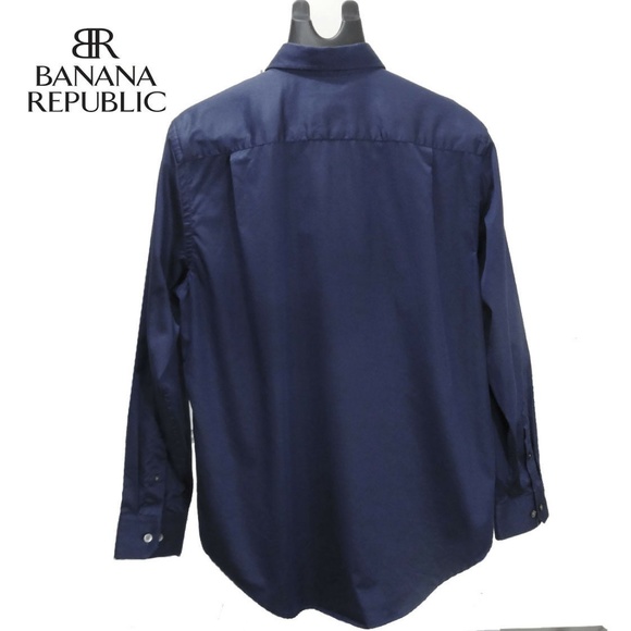 BANANA REPUBLIC Classic Fit Casual DressShirt SzM - Picture 3 of 7